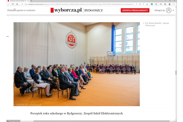 Fragment portalu bydgoszcz.gazeta.pl
